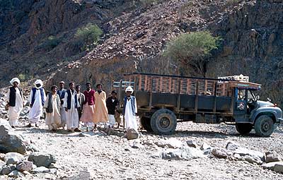 Im Küstengebirge westlich Muhamed Qol, Sudan)