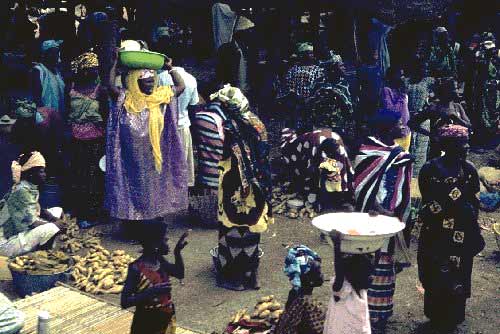 Markt im Senegal