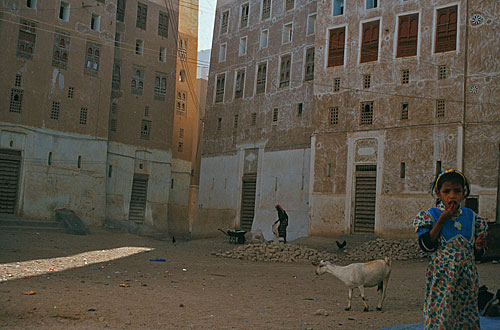 in der Altstadt von Shibam