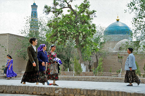 in Khiva, Uzbekistan