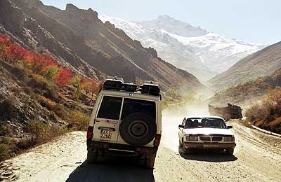 Nord-Tadjikistan: nahe Rabot, im Süden der Anzob-Pass