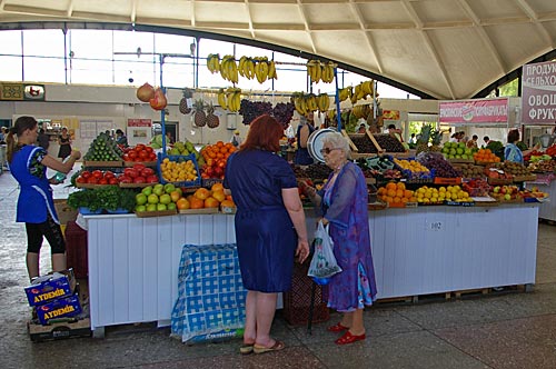 traditionelle Markthalle Volgograd