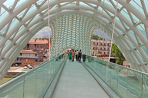 Stahlskelettbrücke