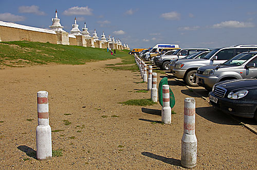 Parkplatznot vor Kharkhorin