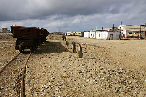 Industrieruinen in Bekdash